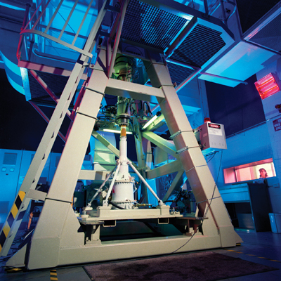 A photo of DSTG's helicopter transmission test facility