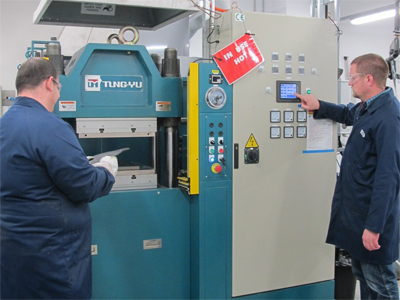 A photo of DSTG's rubber research facility.